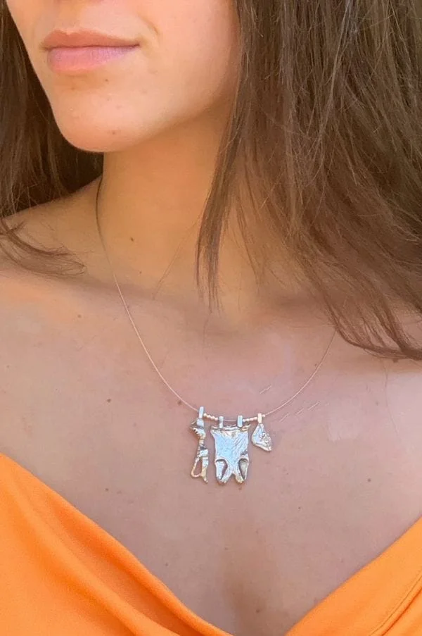 Collar ropa tendida interior