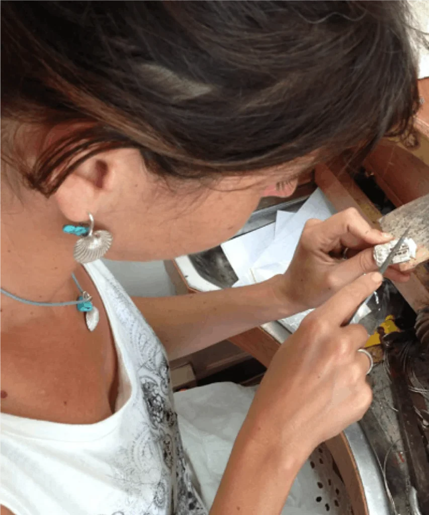 Gemma Ferran trabajando